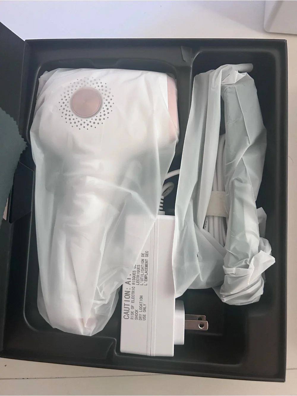 IPL Ice Cooling Hair Removal Device - White